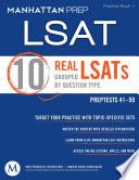 10 Real LSATs Grouped by Question Type