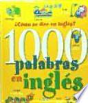 1000 palabras en inglés. ¿Cómo se dice en inglés?