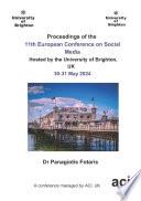 11th European Conference on Social Media