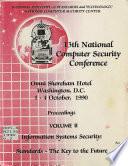 13th National Computer Security Conference
