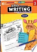 180 Days of Writing for Third Grade (Spanish) ebook