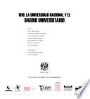 1910: LA UNIVERSIDAD NACIONAL Y EL BARRIO UNIVERSITARIO