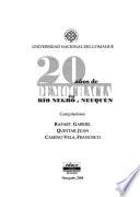 20 años de democracia en Río Negro y Neuquén