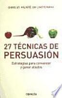 27 Técnicas de persuasión