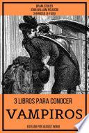 3 Libros para Conocer Vampiros