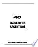 40 Escultores argentinos