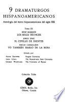 9 dramaturgos hispanoamericanos: Los soles truncos