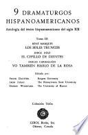 9 dramaturgos hispanoamericanos: Los soles truncos