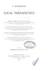 A Handbook of local therapeutics