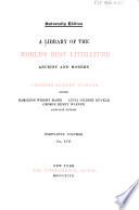 A Library of the World's Best Literature