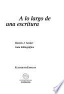 A lo largo de una escritura