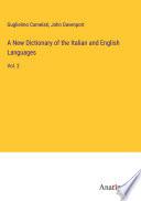 A New Dictionary of the Italian and English Languages