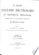A New English Dictionary on Historical Principles: part 1. C-Comm (1893)