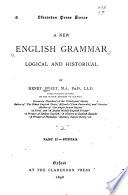 A New English Grammar, Logical and Historical: Syntax