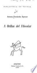 A orillas del filosofar