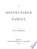 A Respectable Family