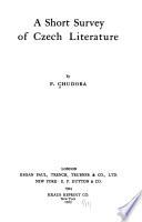 A Short Survey of Czech Literature