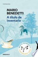 A título de inventario