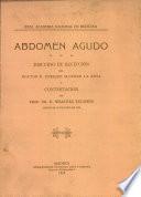 Abdomen Agudo