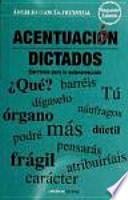 Acentuación. Dictados