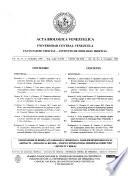 Acta biológica venezuelica
