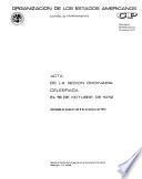 Acta de la sesion ...