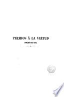 Acta de la Sesión pública celebrada el dia 19 de noviembre de 1863 para la distribución de los Premios a la Virtud