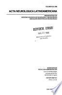 Acta neurológica latinoamericana