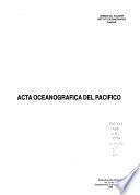 Acta oceanográfica del Pacífico
