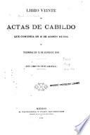 Actas de Cabildo de la ciudad de México
