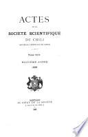 Actas de la Sociedad Científica de Chile