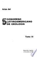 Actas del 50 Congreso Latinoamericano de Geología