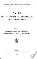 Actas Del ... Congreso Forestal Mundial