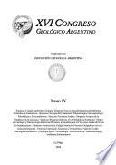 Actas del ... Congreso Geológico Argentino