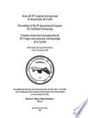 Actas Del XV Congreso Internacional de Arqueología de Caribe