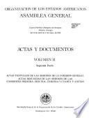 Actas y documentos