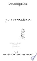 Acte de violència