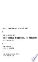 Actes du Congrès