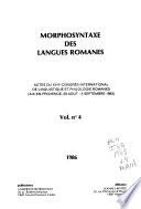 Actes du XVIIème Congrès international de linguistique et philologie romanes