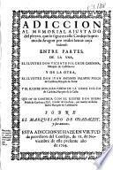 Adiccion al memorial ajustado del pleyto, que se sigue en este Consejo Supremo de Aragon por reales letras causa videndi, entre partes, de la una el ... Vicente Folch de Cardona, Marques de Castelnovo, y de la otra, ... Juan Antonio Palafox Folch de Cardona, Marqués de Ariza, y ... Juan Pardo de la Casta Folch de Cardona, Marques de la Casta que oy se conitnua con ... Joseph Folch de Cardona y Eril, Conde de Cardona por muerte del dicho ... Marques de Castelnovo sobre el Marquesado de Guadalest y sus anexos