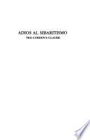 Adiós al sibaritismo