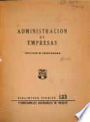 Administración de empresas