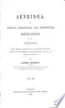 Aeneidea, or critical, exegetical, and aesthetical remarks on the...