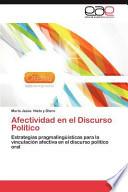 Afectividad en el Discurso Político