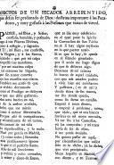 Afectos de un pecador arrepentido, que desea ser perdonado de Dios, etc. [In verse.]