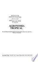 Agronomía tropical
