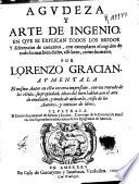 Agudeza y arte de ingenio ...