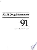 AHFS Drug Information