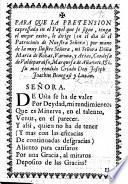 Al Señor Don Juan Francisco Gaona, y Portocarrero ... escrivìa ... Don J. J. Benegasi y Luxàn, este romance. Señor Conde, Señor Conde, etc. [Preceded by a leaf bearing a dedication in verse to Maria de Rozas Varona y Arias, Countess de Valdeparaiso.]