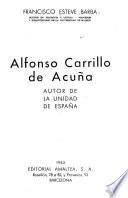 Alfonso Carrillo de Acuña